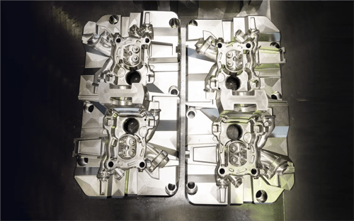 High-precision aluminum die casting mold.