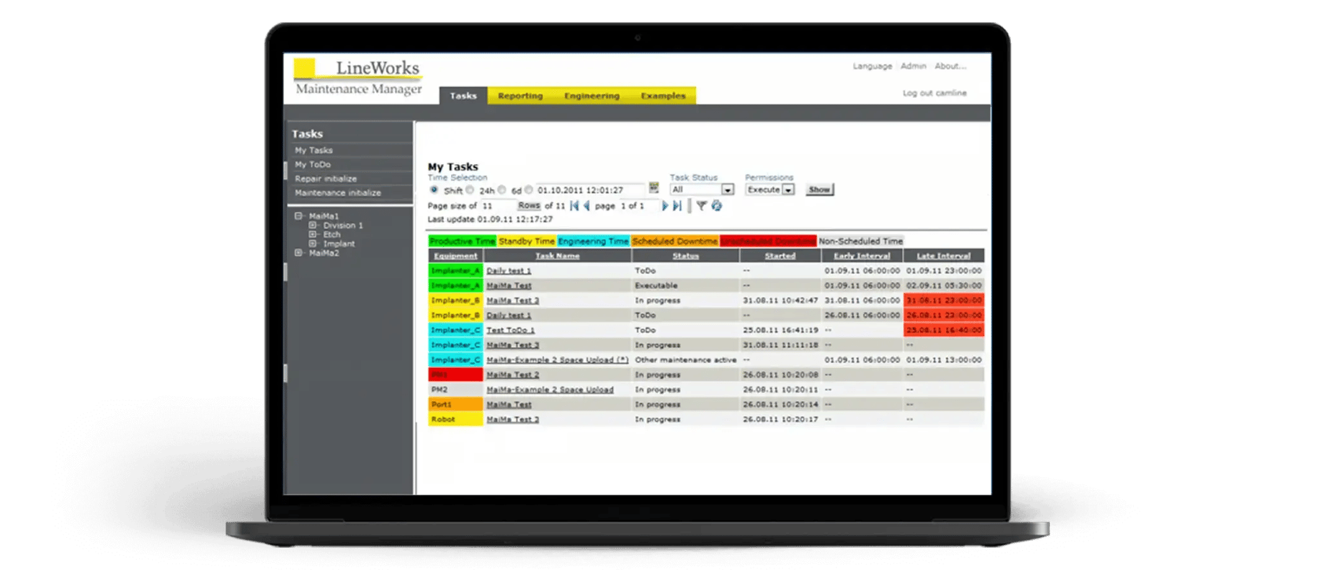 lineworks-maima-user-interface