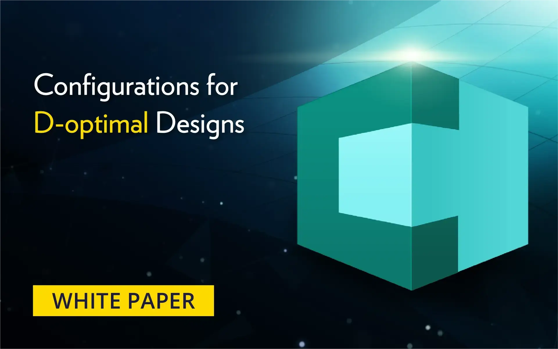 Whitepaper cover for "Configurations for D-optimal Designs."