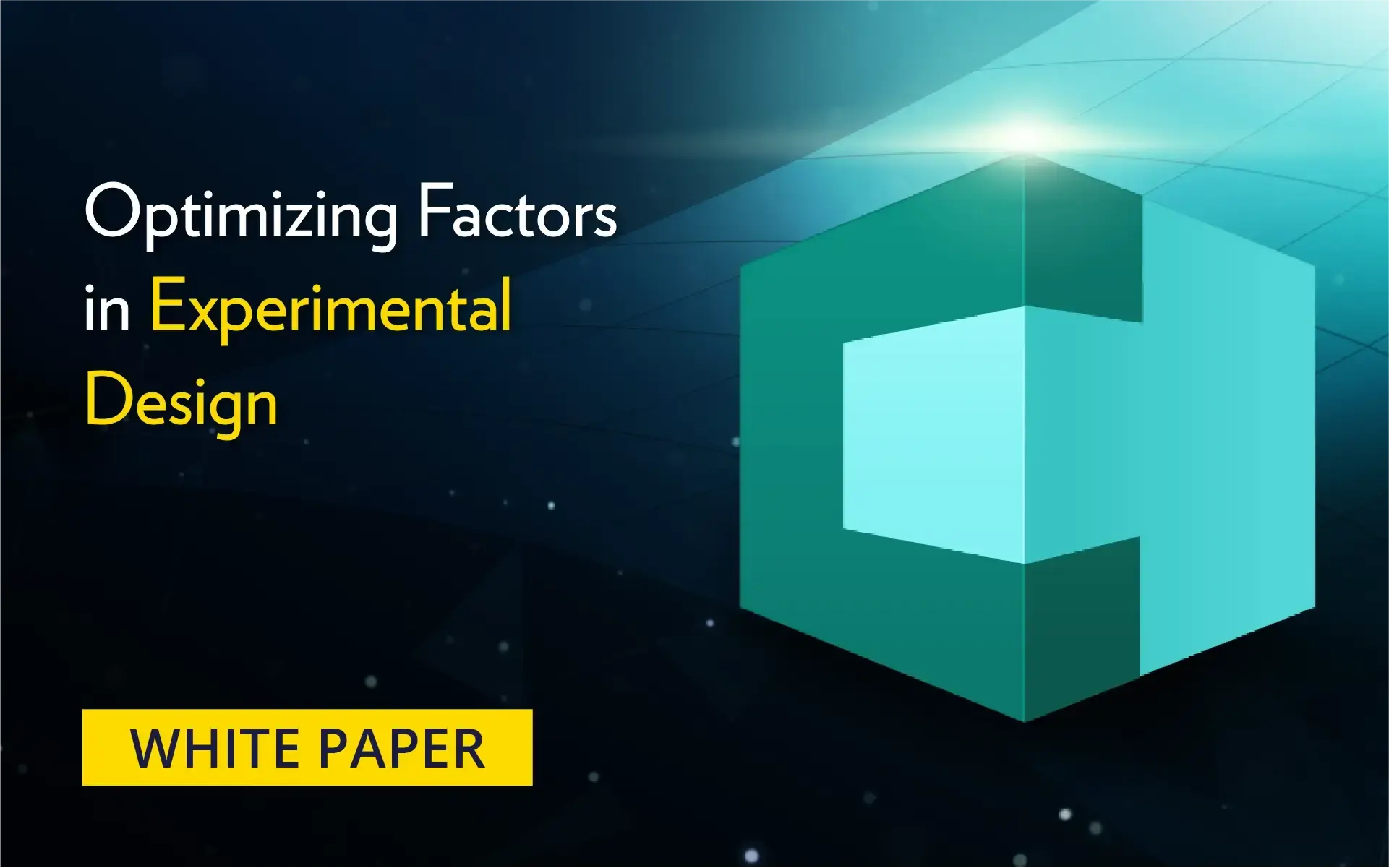 Whitepaper cover for "Optimizing Factors in Experimental Design.