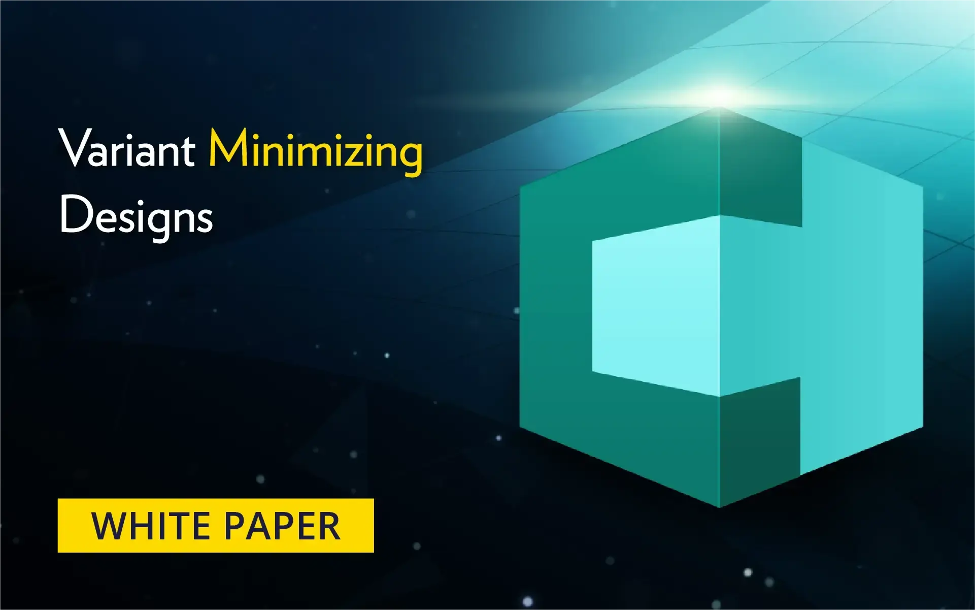 Whitepaper cover for "Variant Minimizing Designs."