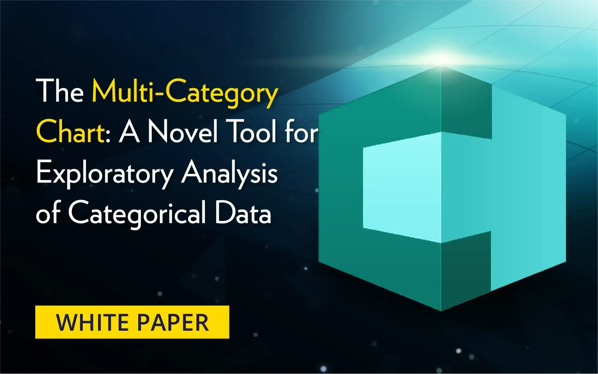 Whitepaper cover for "The Multi-Category Chart: A Novel Tool for Exploratory Analysis of Categorical Data."