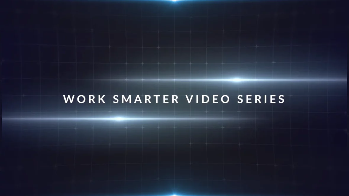 Works Smarter is a video series of camLine's expertise in all areas of manufacturing operational management.